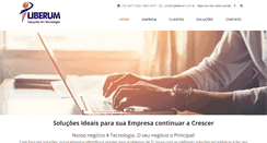 Desktop Screenshot of liberum.com.br